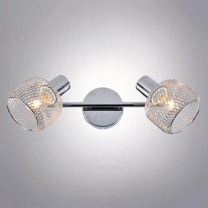 Спот DA5951/2 CR хром 2x60W E14 h185, HN21